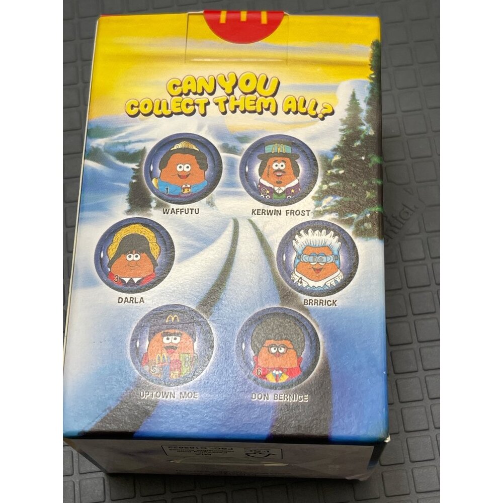 McDonalds Kerwin Frost Presents McNugget Buddies Collectible‎ Toy Series Box
